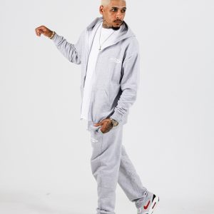 Zipped hoodie loungewear sets