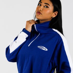 Retro - Active collared zip jacket