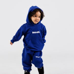 Kids minimalistic hoodie loungewear set